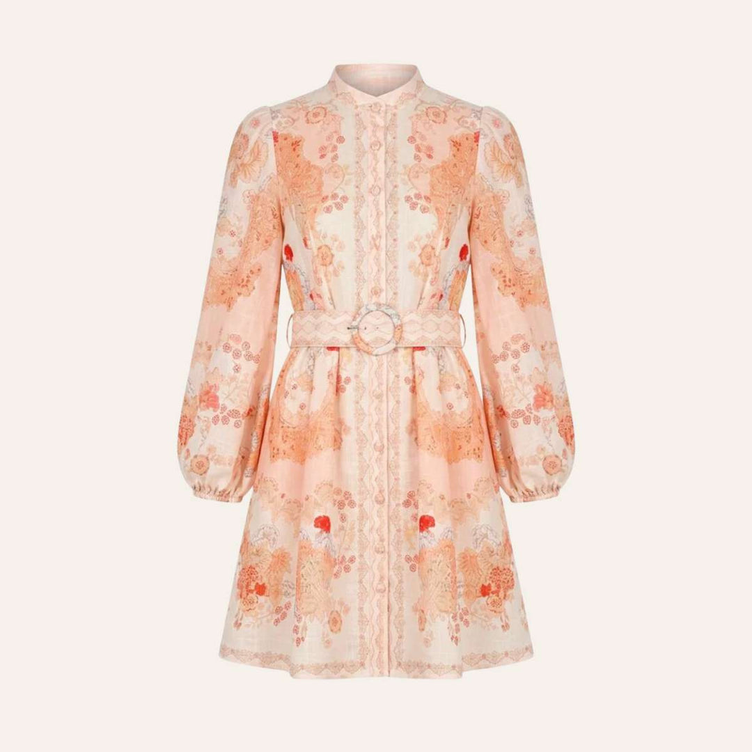 From Paris With Love Bloom Dress Rouge
