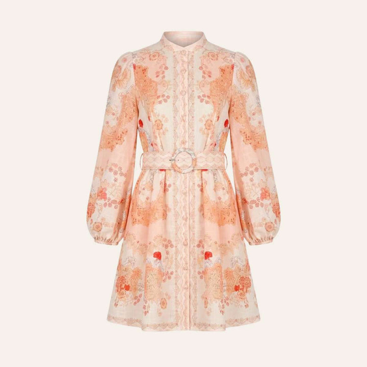 From Paris With Love Bloom Dress Rouge
