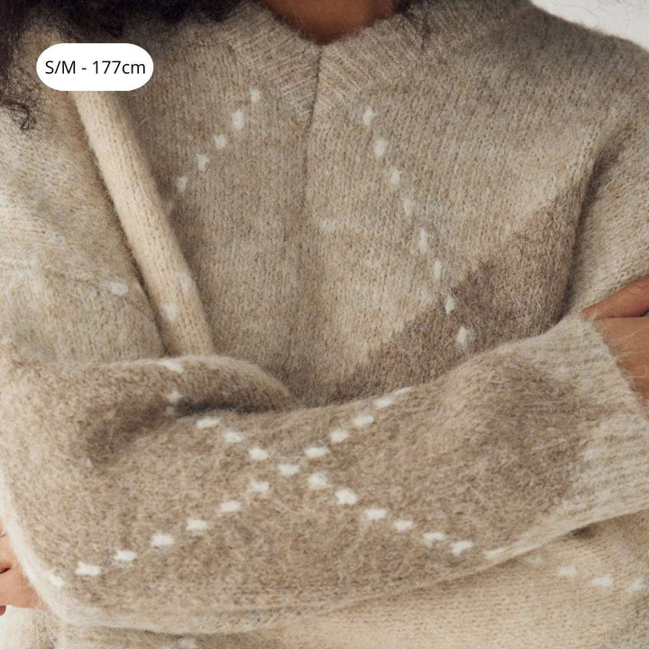 Noella Lai Knit Beige Mix