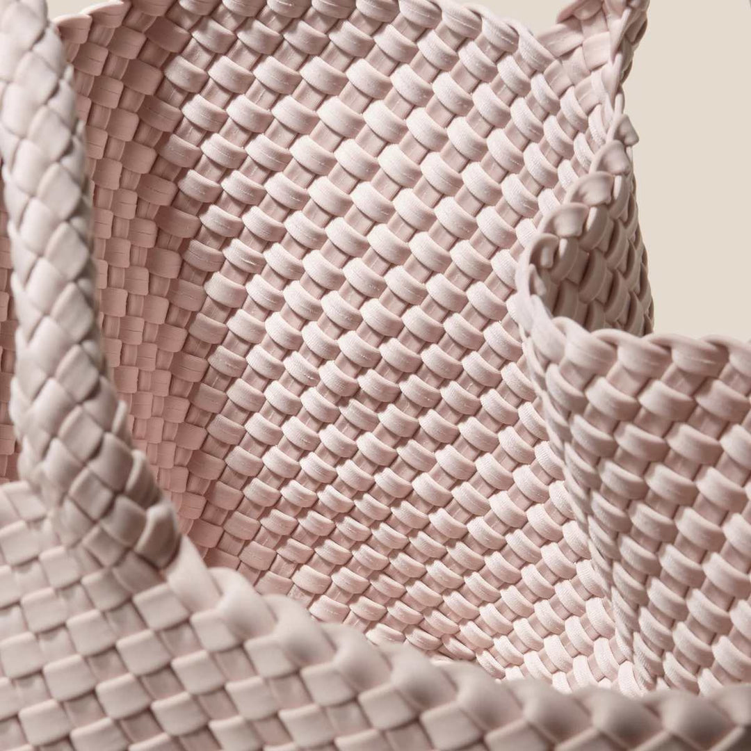 Naghedi St Barths Medium Tote Shell Pink