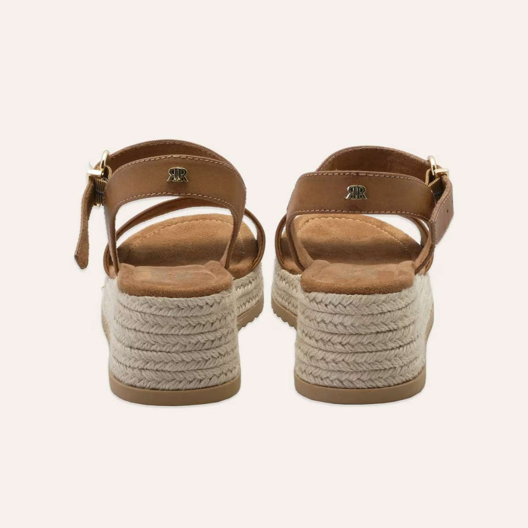 Roberto Rosso Lili Wedge Cognac W