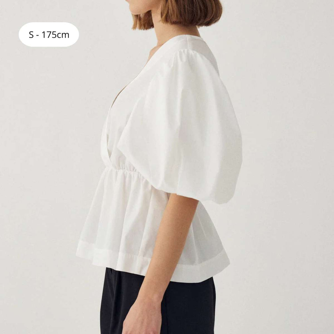 Noella N-Magdalena Blouse White