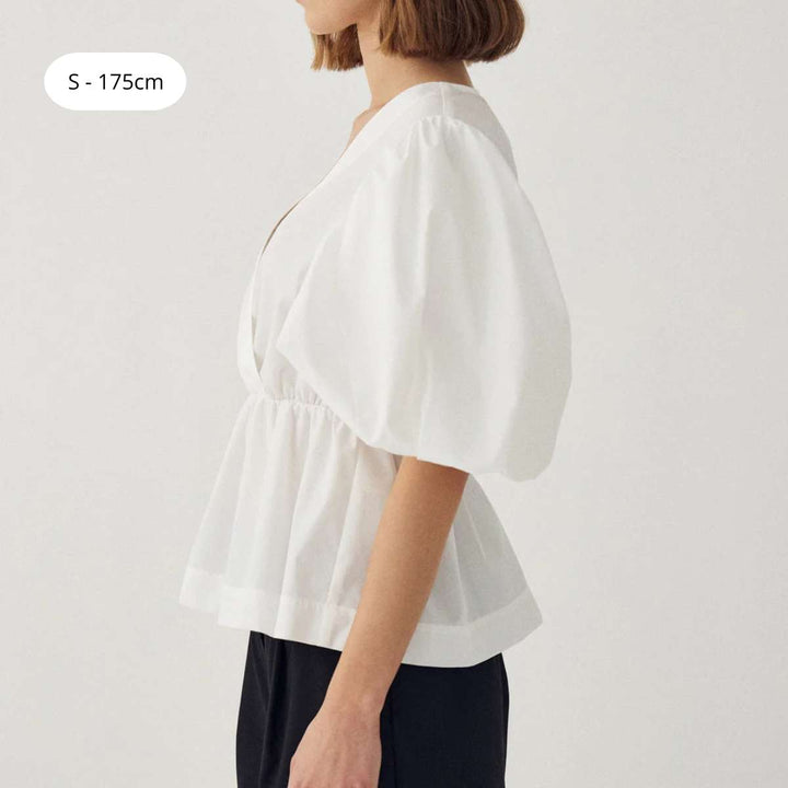 Noella N-Magdalena Blouse White