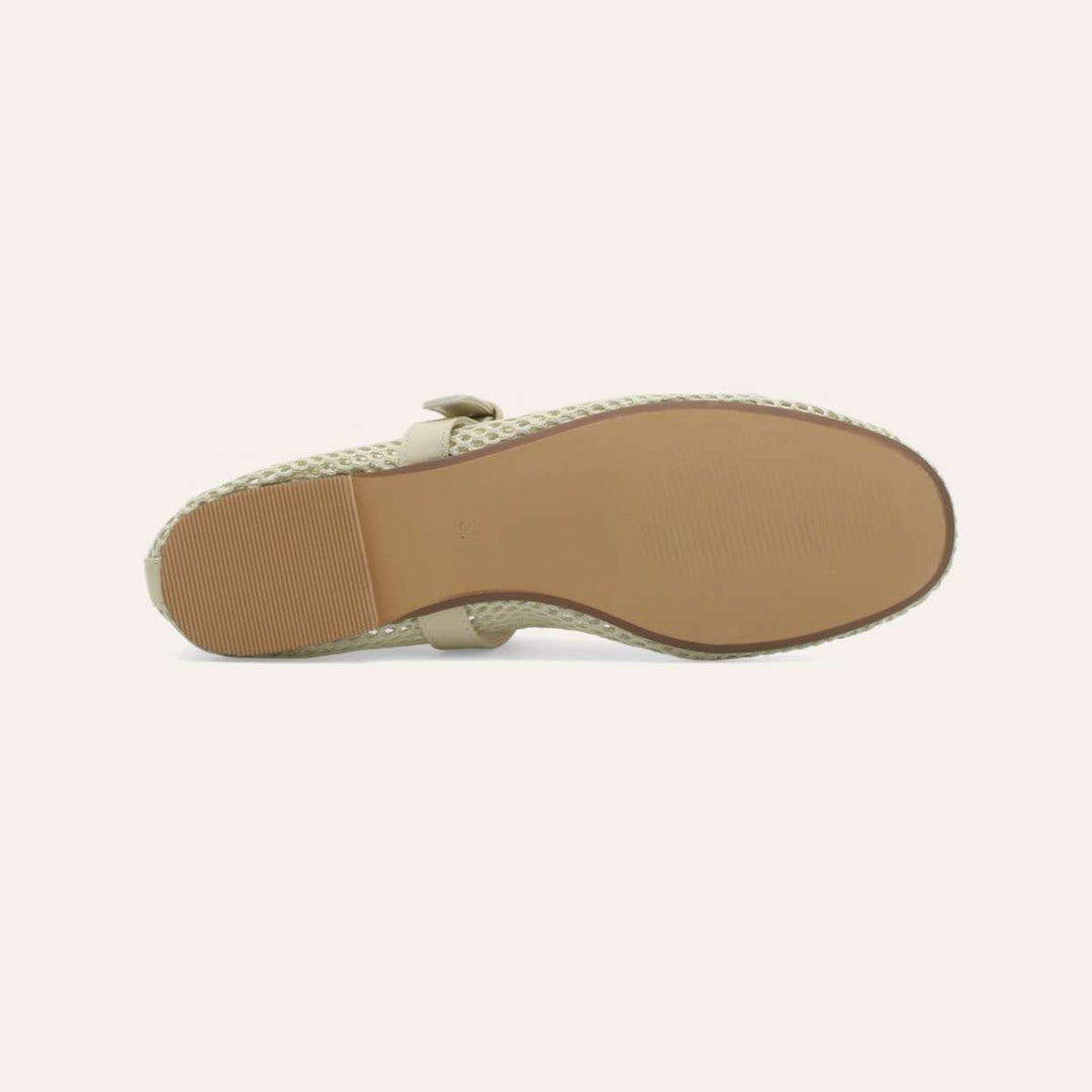 Roberto Rosso Palermo Ballerina Cream W