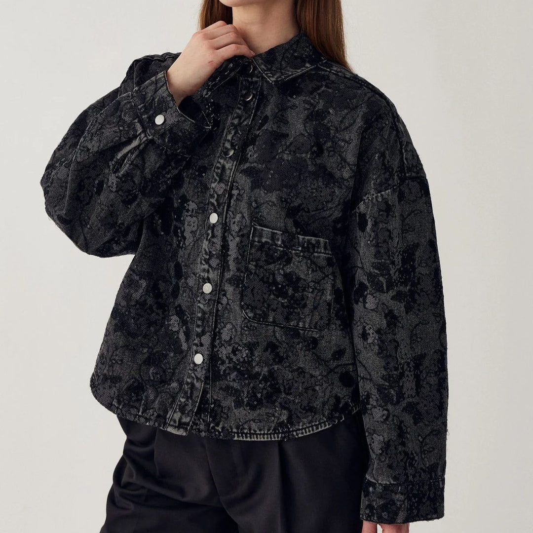 Noella Lirinnah Shirt Grey Wash