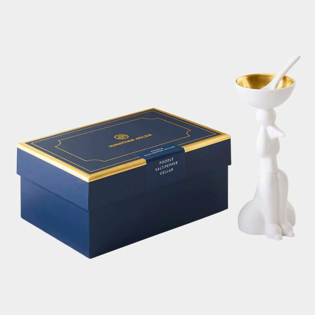 Jonathan Adler Poodle Salt/Pepper Cellar