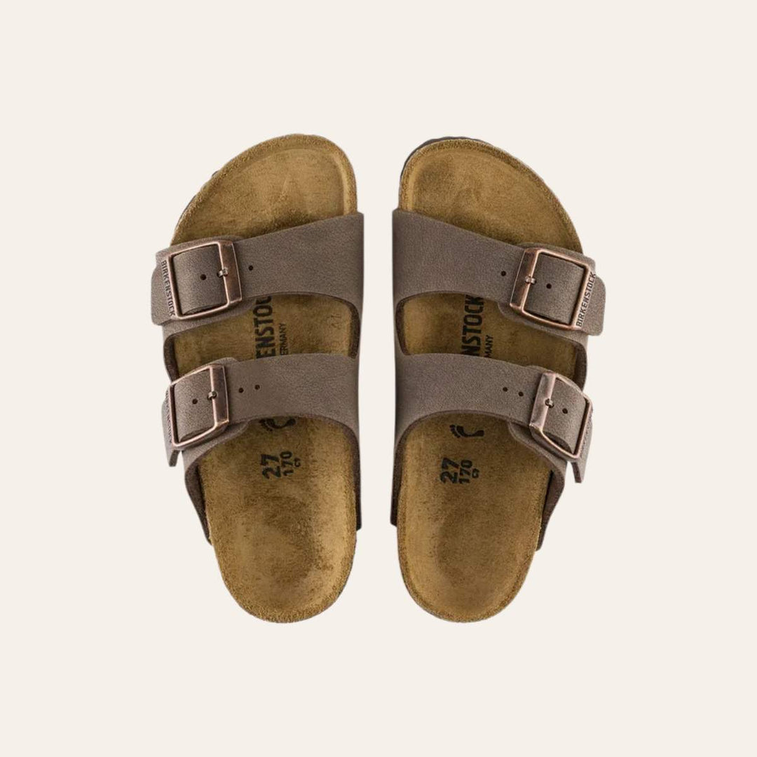 Birkenstock Kids Arizona Birkibuc Mocha B