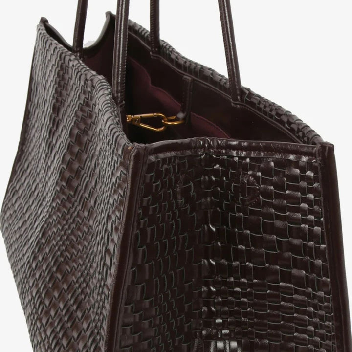 HVISK Hannah Raw Structure Braided Umber Brown