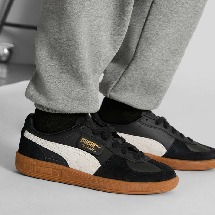 PUMA Palermo Black/Gum JR