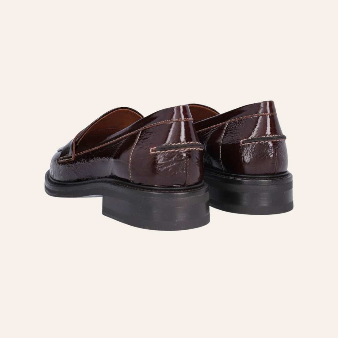 Billi Bi Mokasin Mogano Naplack W