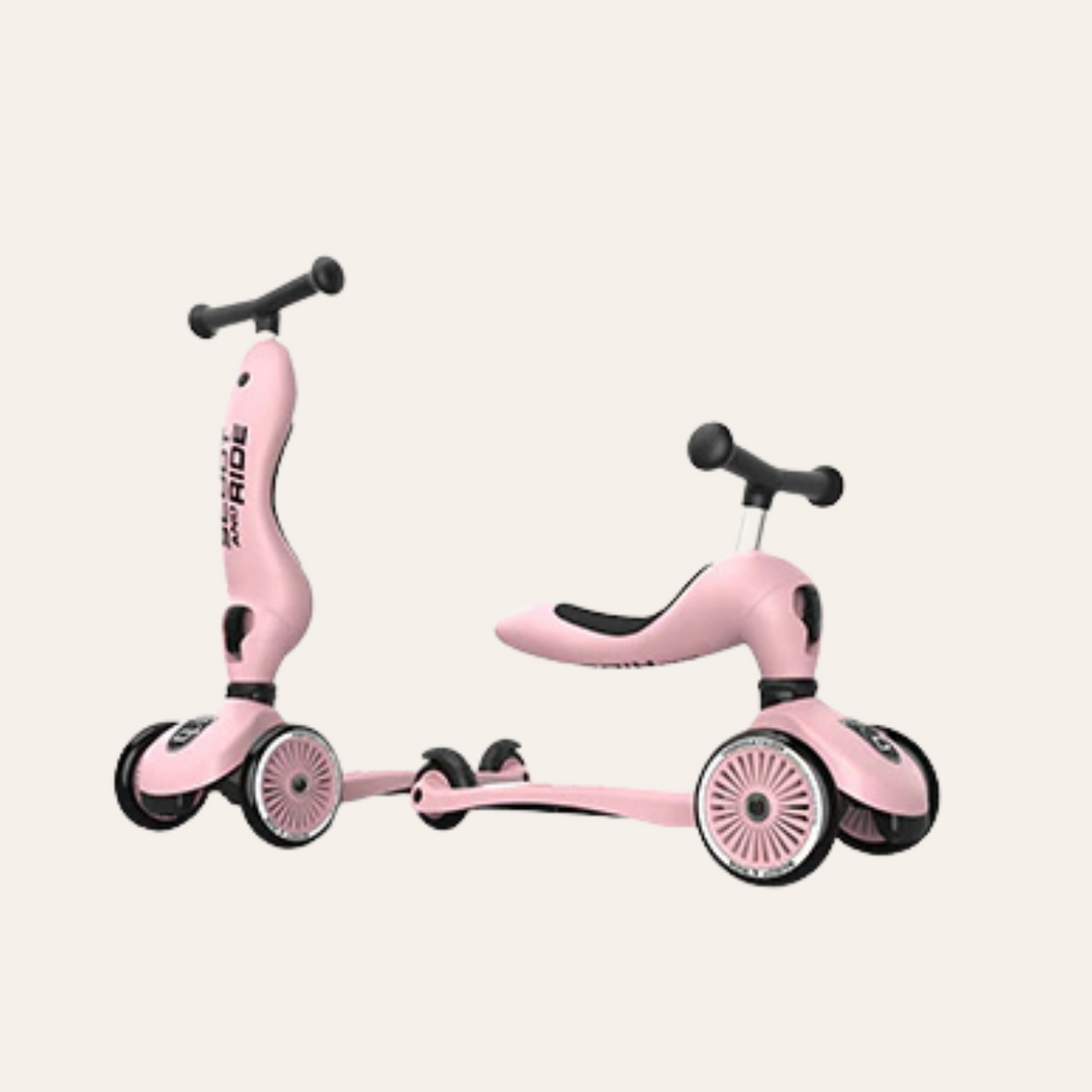 Sparkesykkel Highwaykick 1 Rose