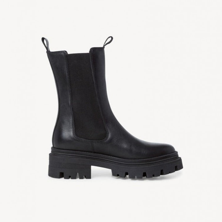 Tamaris Boots Skinn Svart W