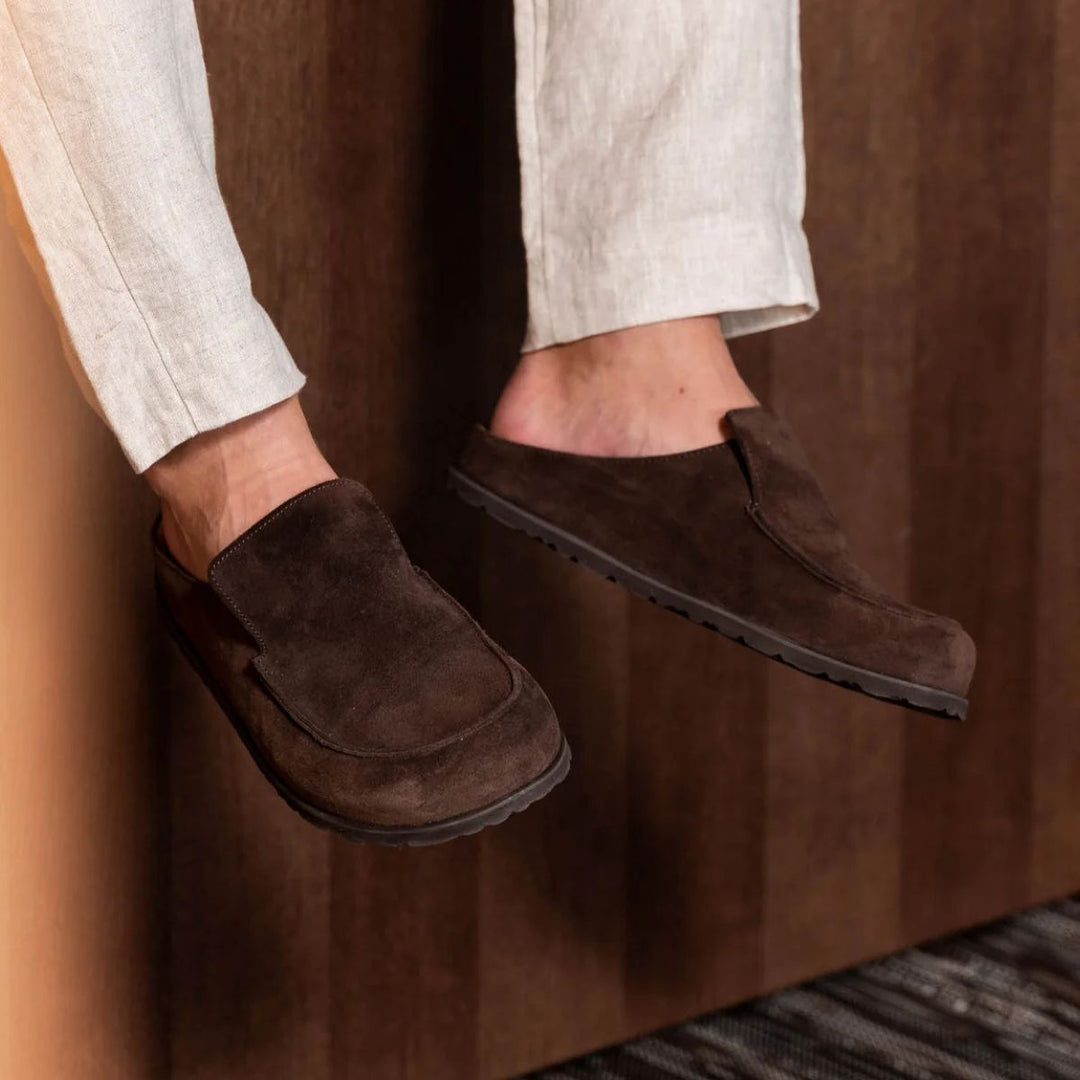 Shepherd Tøffel Pedro Brown Suede M