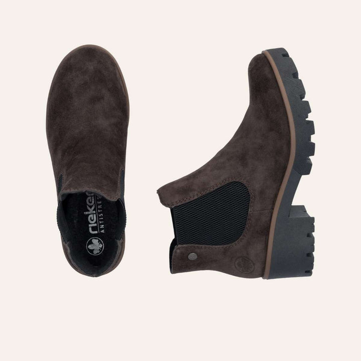 Rieker Støvlett Fleece Brown W