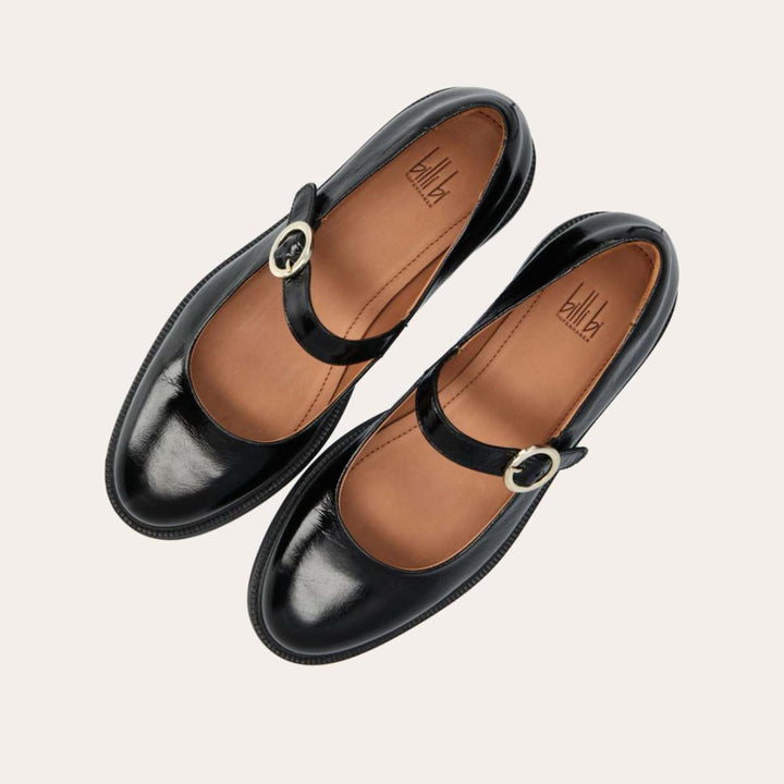 Billi Bi Loafer Black Naplack W