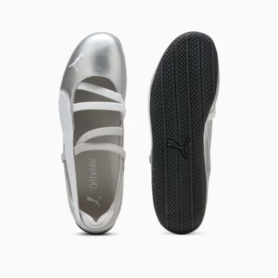 Puma Speedcat Ballet Metallic Silver/White W