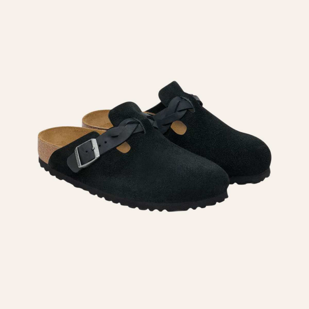 Birkenstock Boston Braided Smal Black W