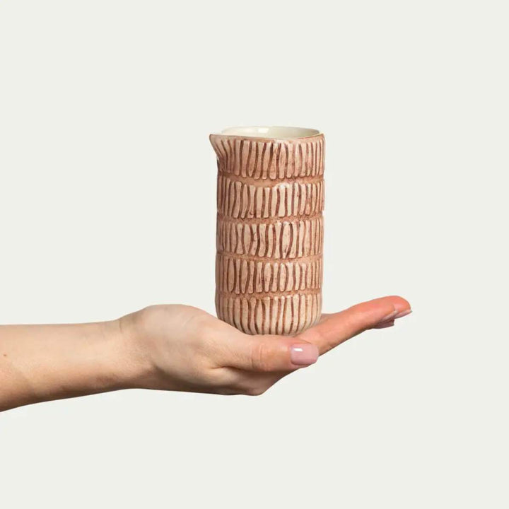 Mateus Striped Jug 30cl Cinnamon