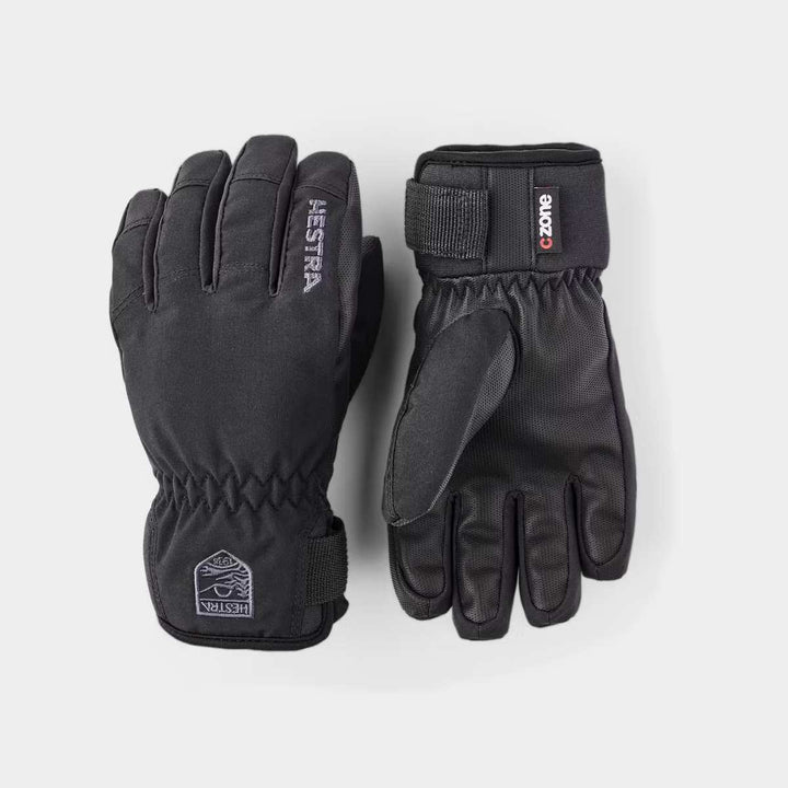 Hestra Ferox Primaloft - 5 finger Black