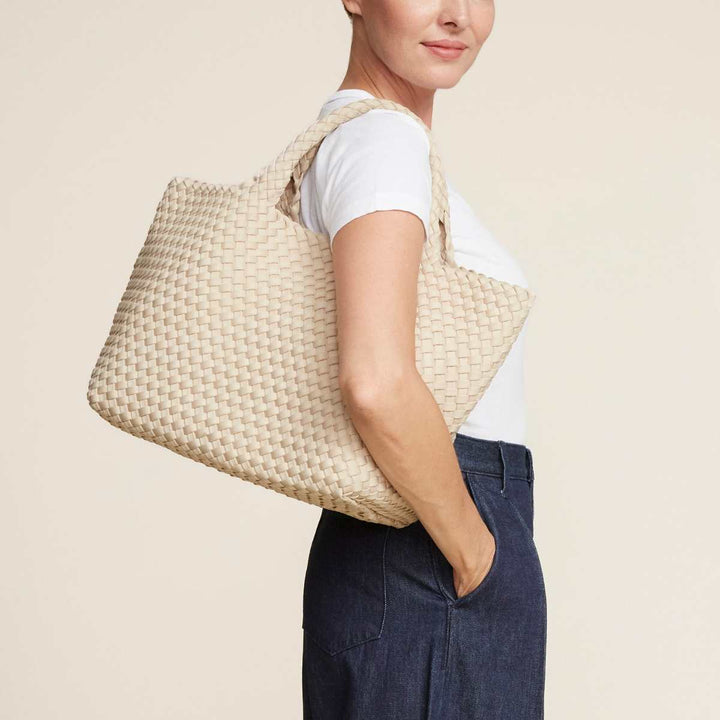 Naghedi St Barths Medium Tote Ecru
