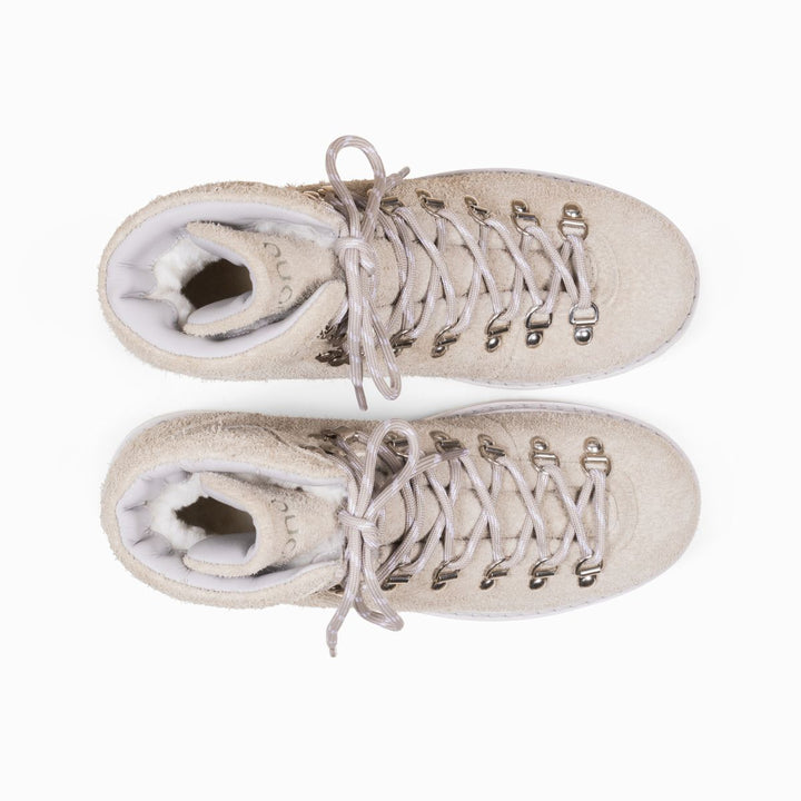 Mono Tag Hairy Suede Grey W