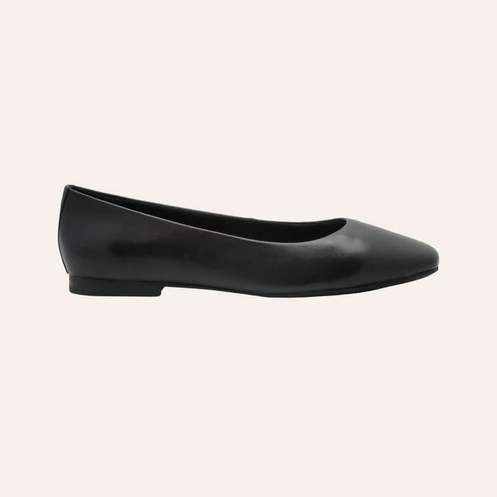 Roberto Rosso Trieste Ballerina Leather Black W