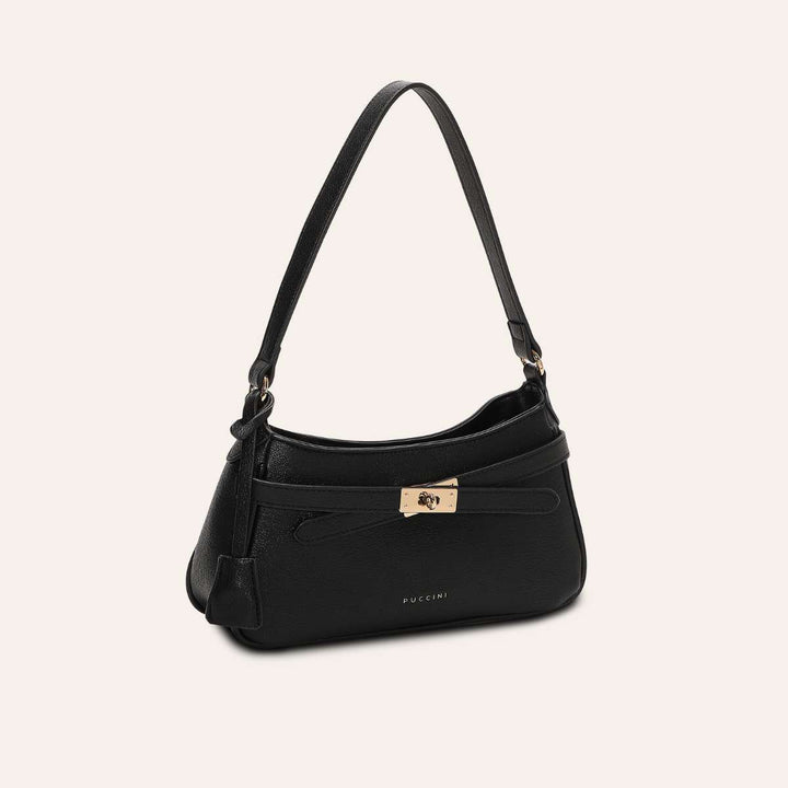 Puccini Becky Shoulder Bag Black