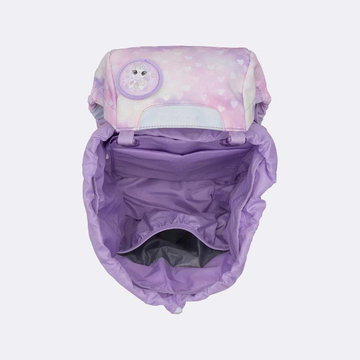 Beckmann Skolesekk Classic 22L Unicorn Princess Purple