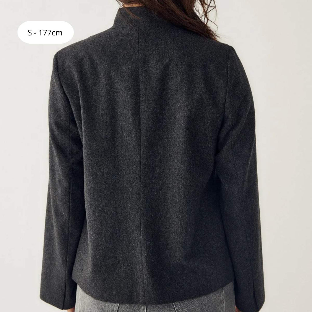 Noella N-Monique Blazer Dark Grey Melange