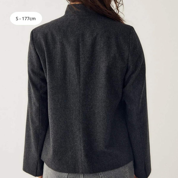 Noella N-Monique Blazer Dark Grey Melange