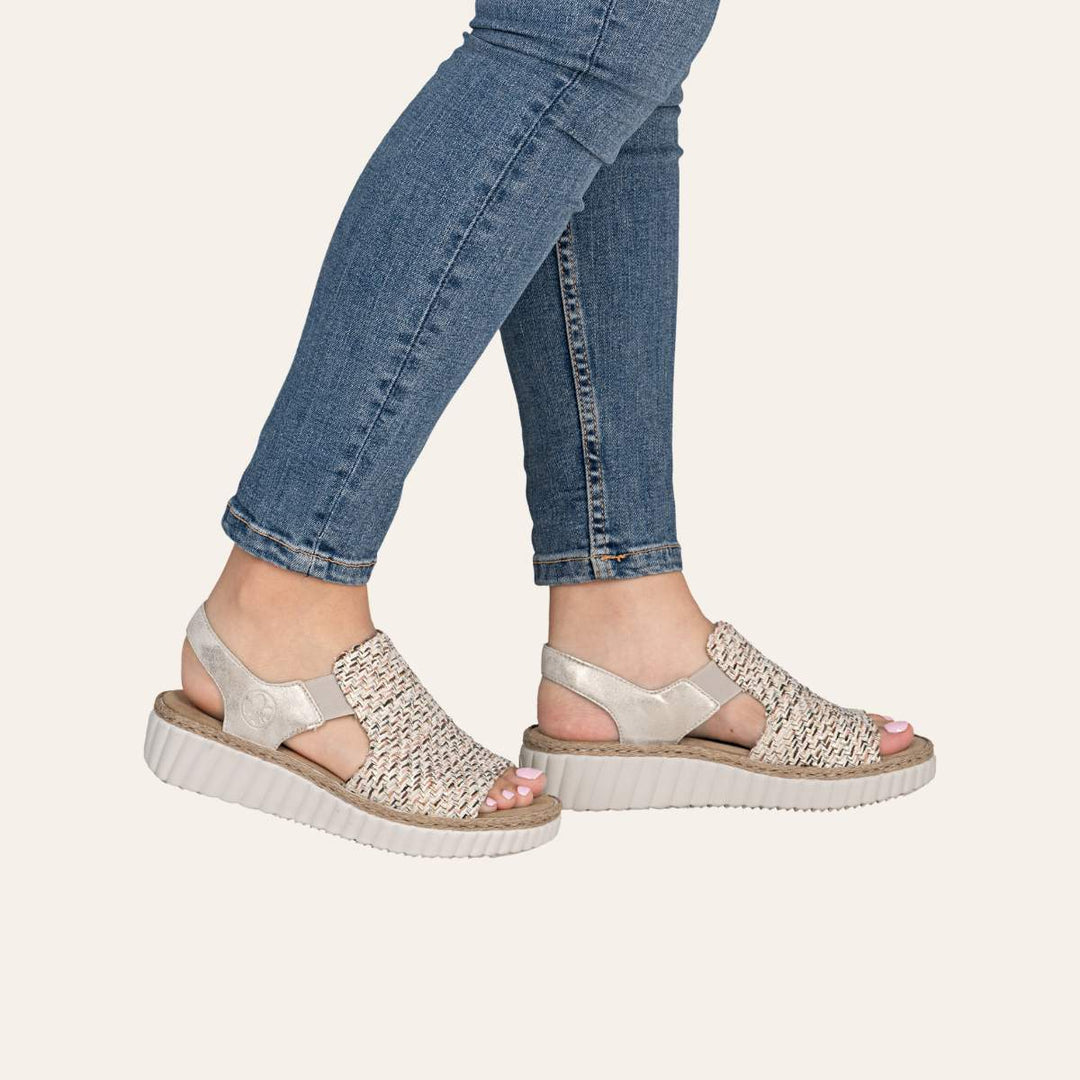 Rieker Sandal Beige W