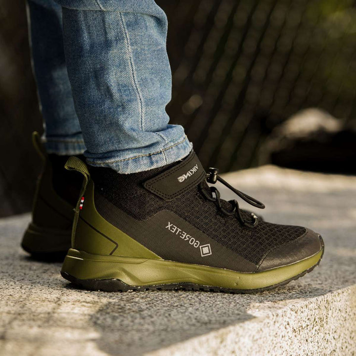 Viking Elevate Mid GTX Black/Khaki JR