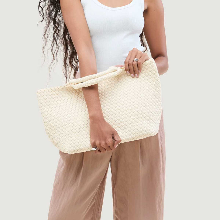 Naghedi St Barths Medium Tote Salt