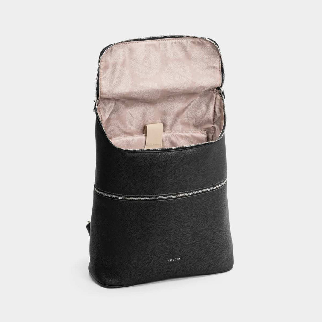 Backpack Anna Puccini Svart