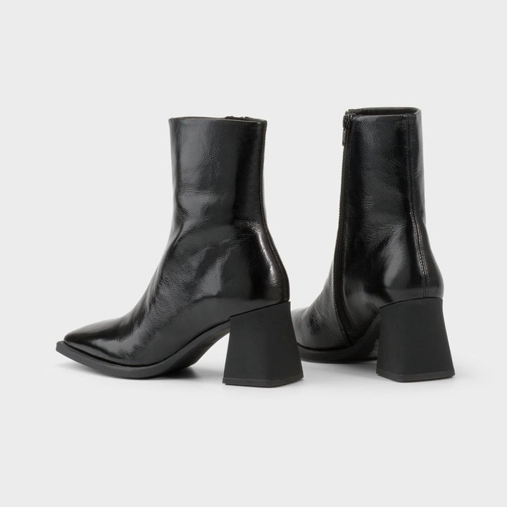 Vagabond Hedda Støvlett Lakk Black W