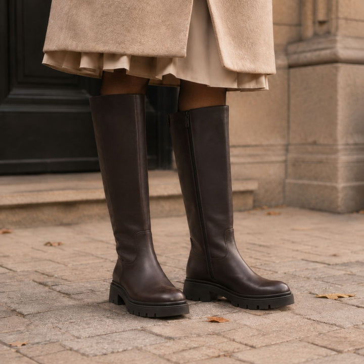 Gabor Høy Boots Moro Brown W