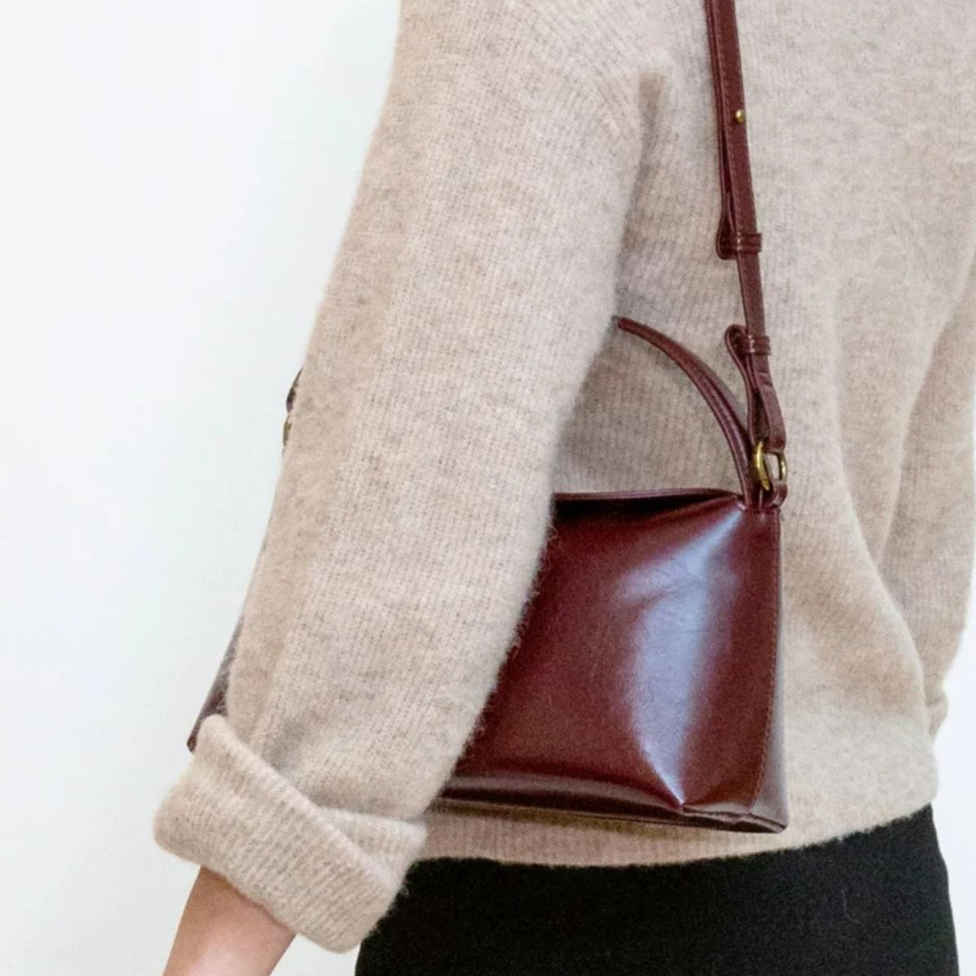 HVISK Note Raw Structure Deep Burgundy