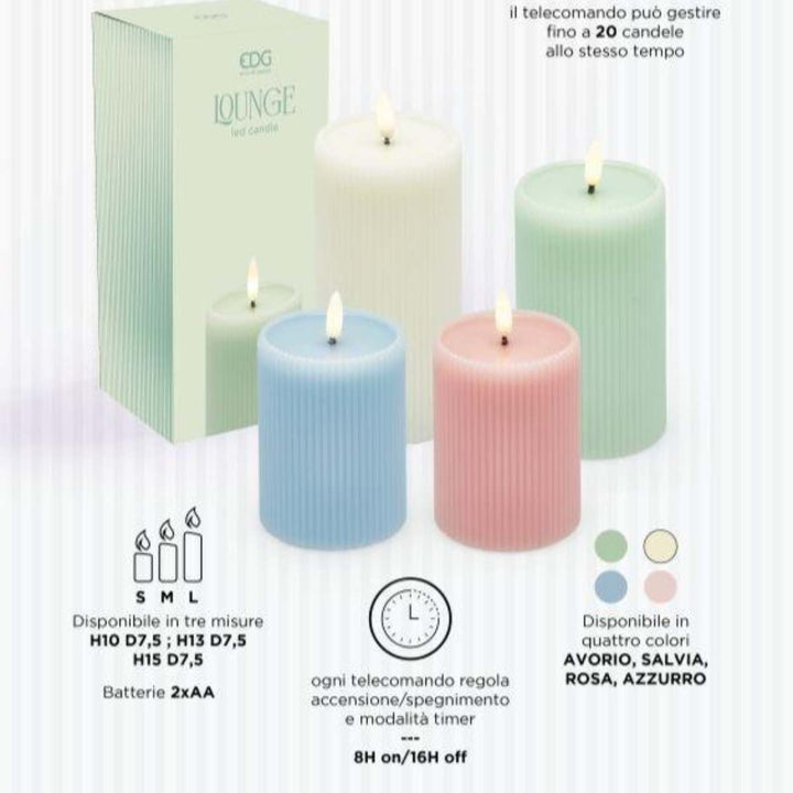 EDG LED Lys H15 Rosa