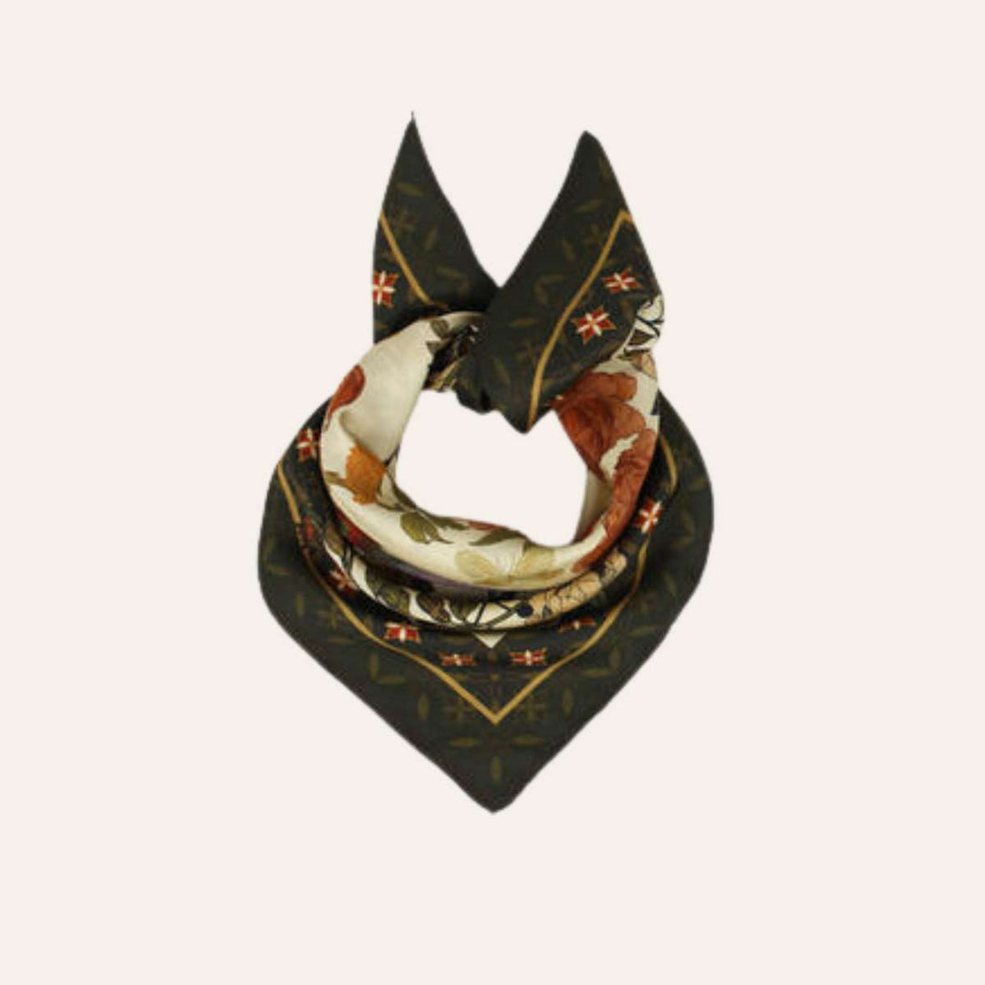 Nohr Ronja Slik Scarf Olive