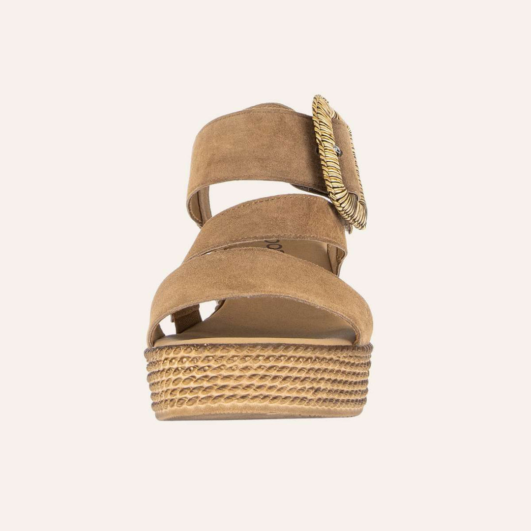 Gabor Kilehælsandal Peanut W