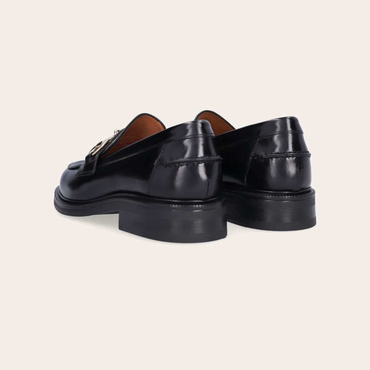 Billie Bi Mokasin Black Calf W