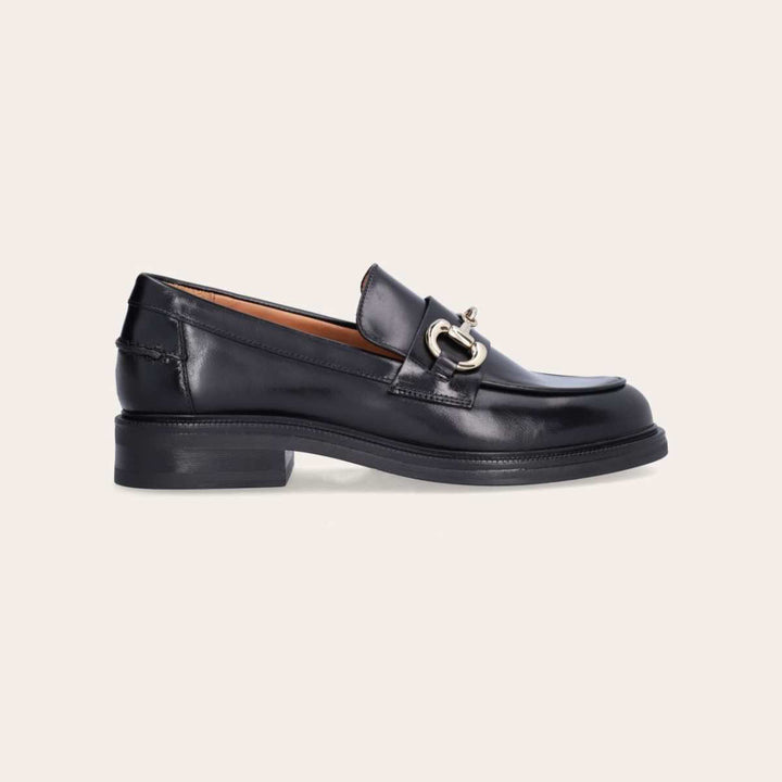 Billie Bi Mokasin Black Calf W