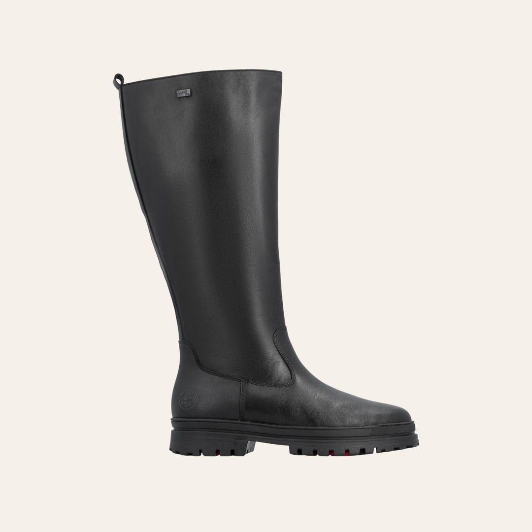 Rieker Høy Boots TEX Brodder Black W