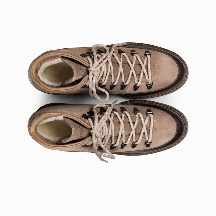 MONO Core Cap Suede Taupe Black M