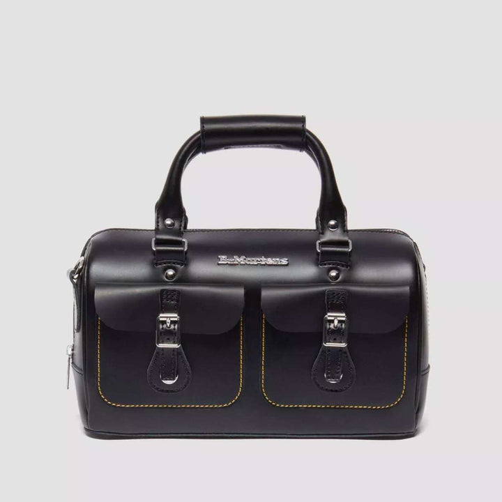 Dr Martens Kiev Leather Top Handle Bag Black