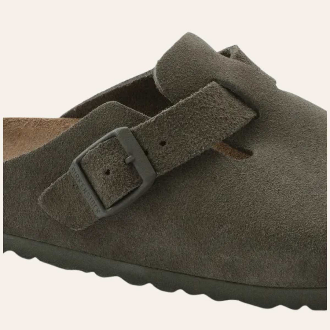 Birkenstock Boston Regular Suede Leather Thyme M