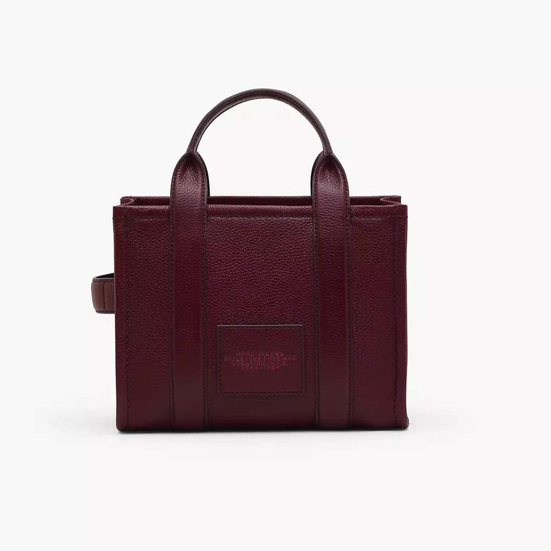 Marc Jacobs The Leather Medium Tote Bag Cherry