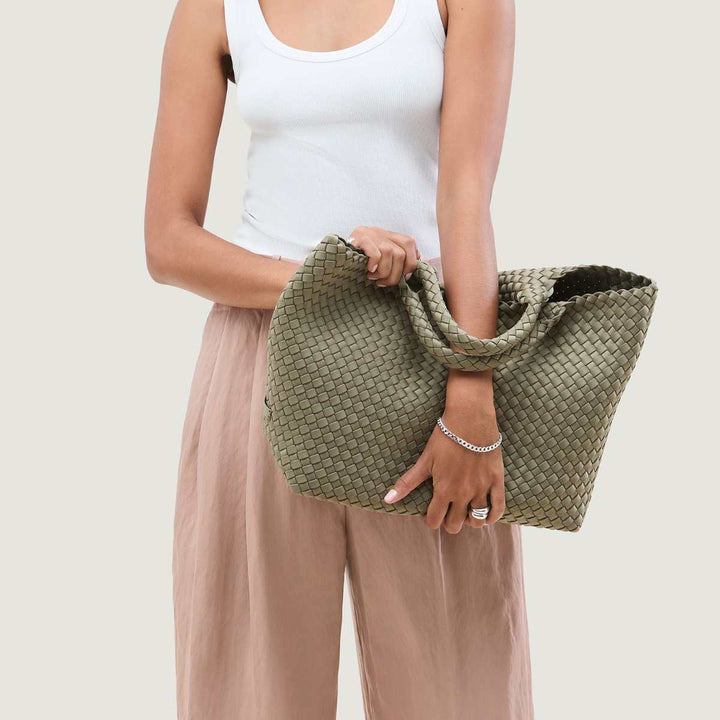 Naghedi St Barths Medium Tote Olea