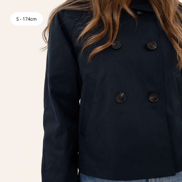 BYIC LunaIC Trenchcoat Dark Blue