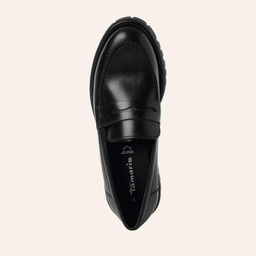 Tamaris Mokasin Slip-On Black W